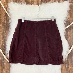 Free People | Modern Femme Corduroy Mini Skirt